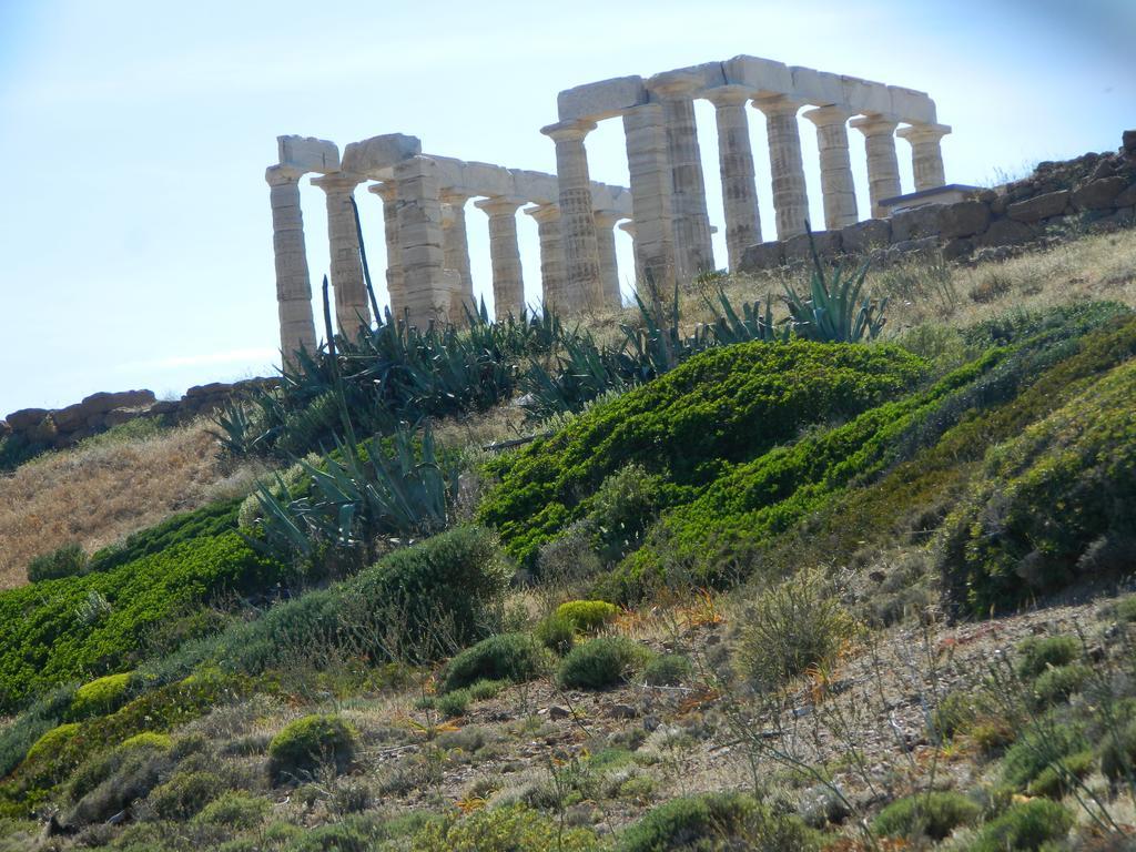 Apartamento Sounio Palea Heaven Palaiá Fókaia Exterior foto