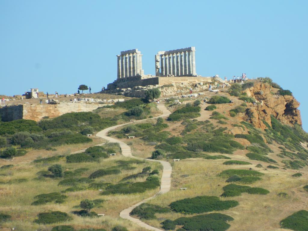 Apartamento Sounio Palea Heaven Palaiá Fókaia Exterior foto