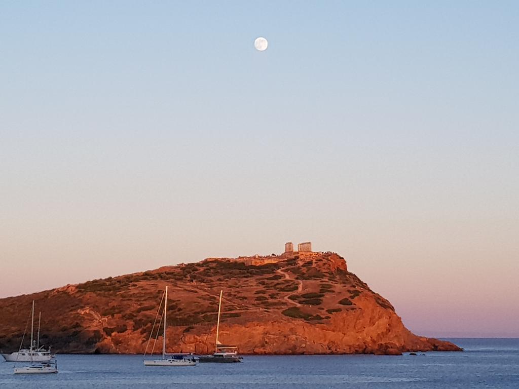 Apartamento Sounio Palea Heaven Palaiá Fókaia Exterior foto