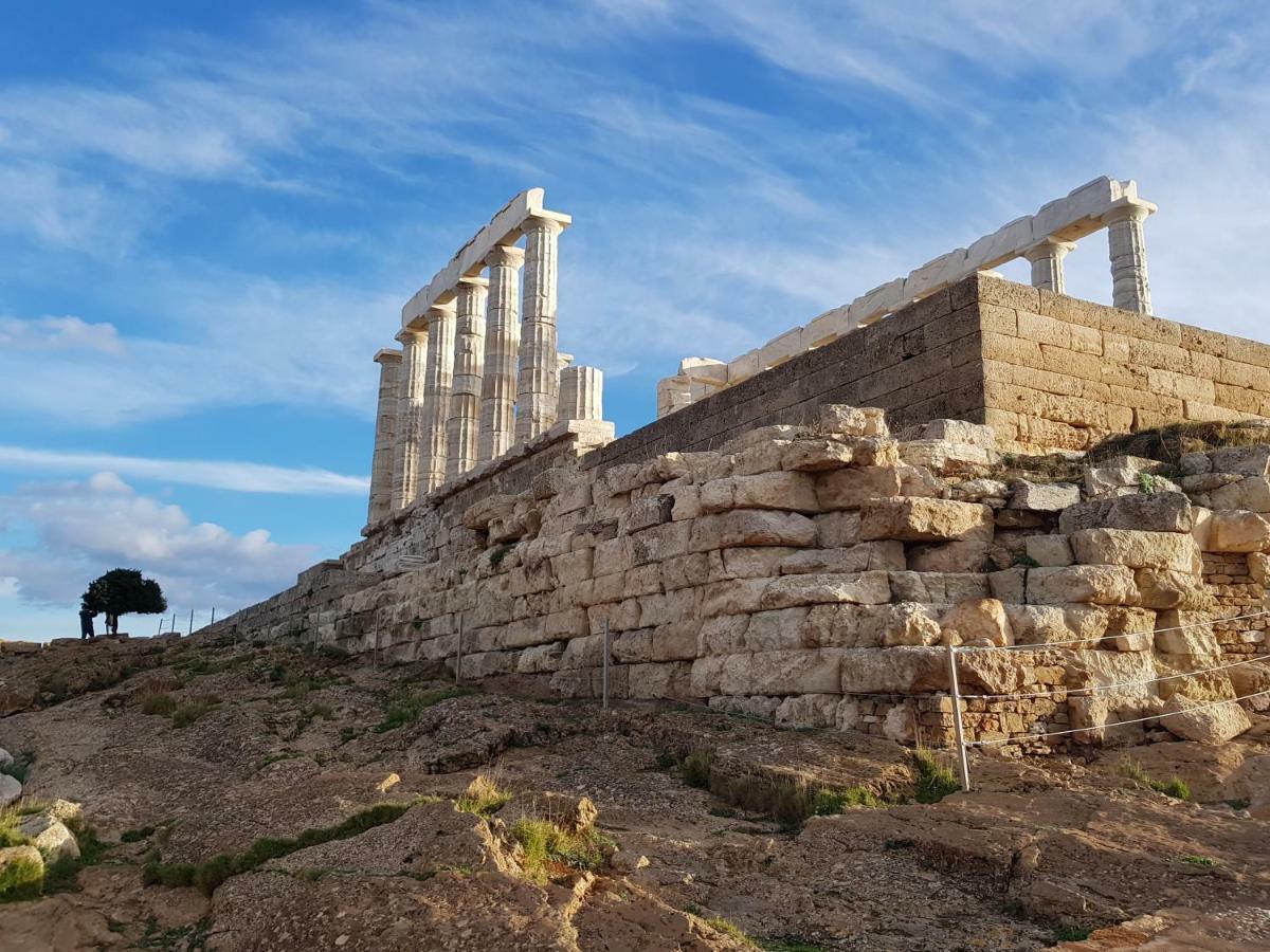 Apartamento Sounio Palea Heaven Palaiá Fókaia Exterior foto
